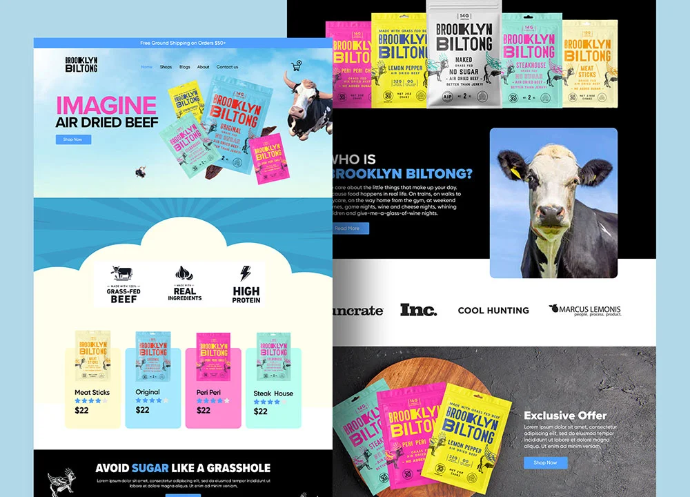 WEBSITE DESIGN AND DEVELOPMENT